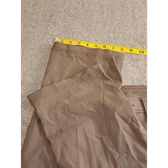MEN’S PRANA SLIM FIT LOGO PANTS SIZE 33x31 LIGHT WEIGHT PACKABLE HICKING STRETCH - Picture 13 of 14